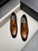 Berluti Man Black and brown Calfskin Business Leather Shoes 0428126 (3)_th.jpg